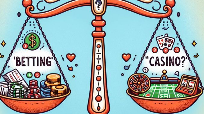 Bahis vs Casino: Hangisi Sizin İçin Daha Kazançlı? Bahis vs Casino: Hangisi Sizin İçin Daha Kazançlı?